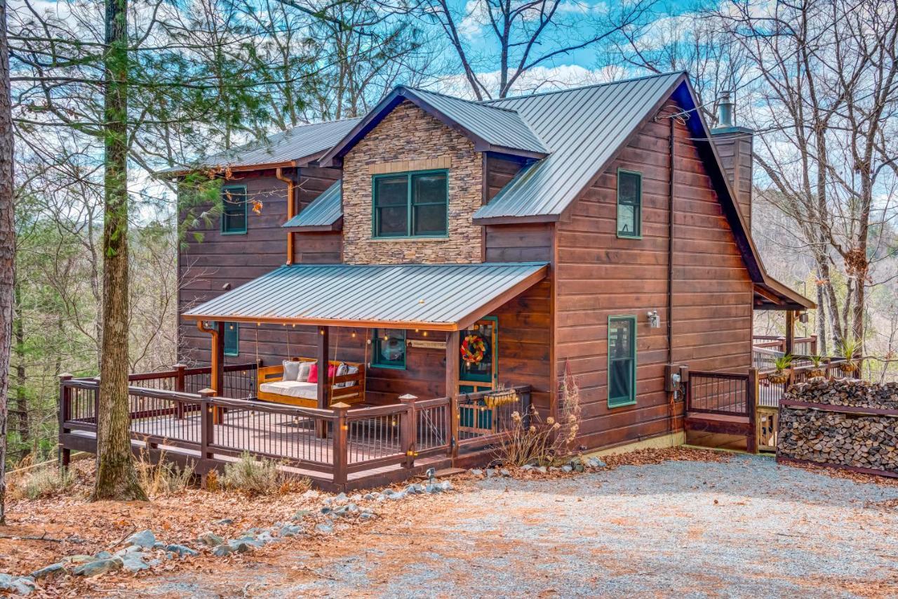 Morning Woods Cabin Villa Ellijay Exterior photo