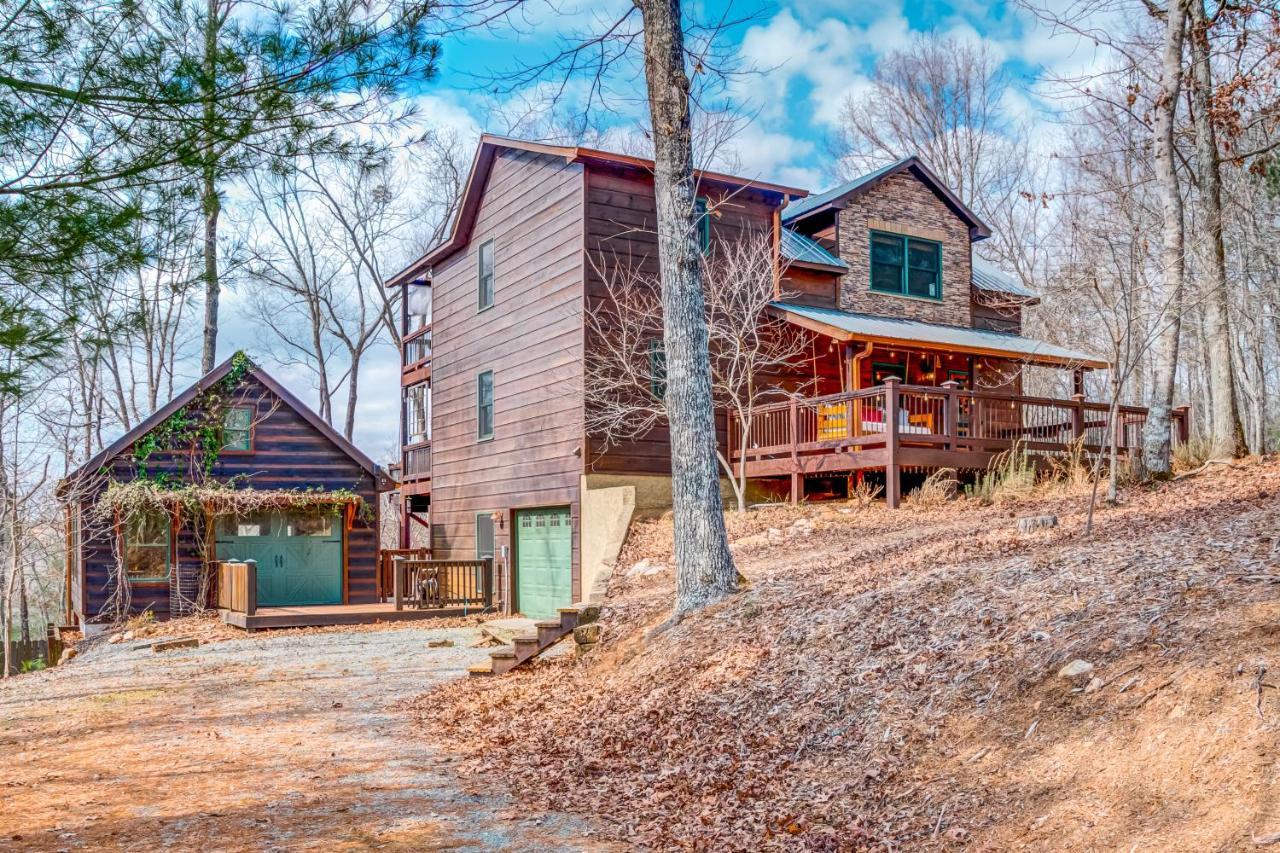 Morning Woods Cabin Villa Ellijay Exterior photo