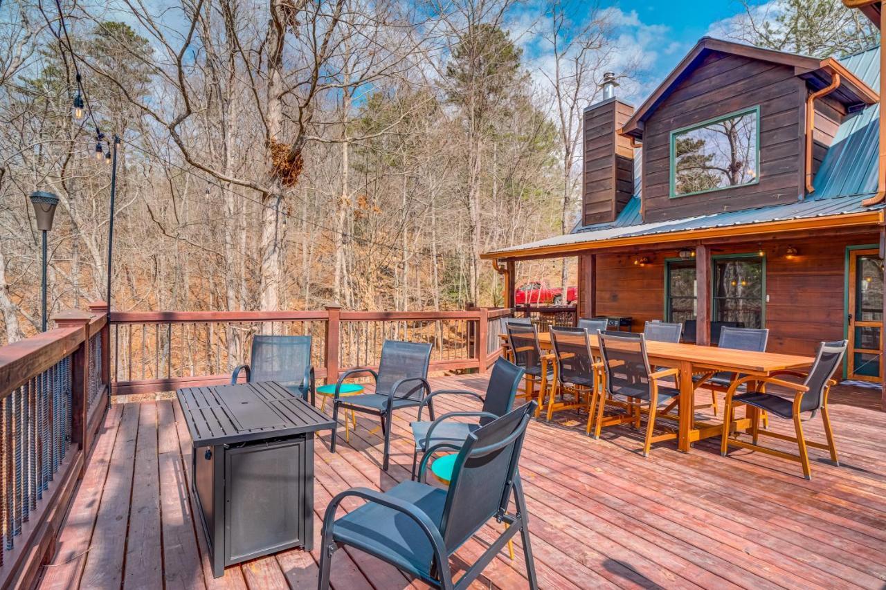 Morning Woods Cabin Villa Ellijay Exterior photo